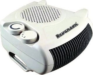 Ngrohës me ventilator Ravanson FH-200, 2000W, me termostat të rregullueshëm, i bardhë