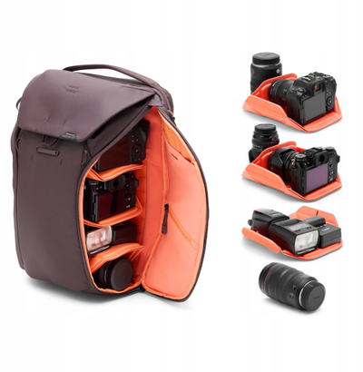 Çantë shpine Peak Design Everyday Backpack V2 20L për laptop 16\", ngjyra Eclipse
