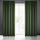 Perde Eurofirany Drape 370478, 140x270cm, poliester, jeshile e errët