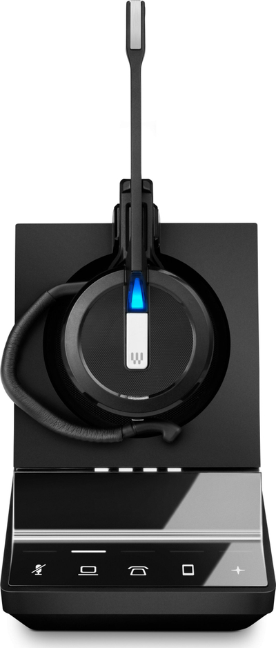 Headset EPOS IMPACT SDW 5015 Mono, DECT pa tela, 3 në 1, i zi