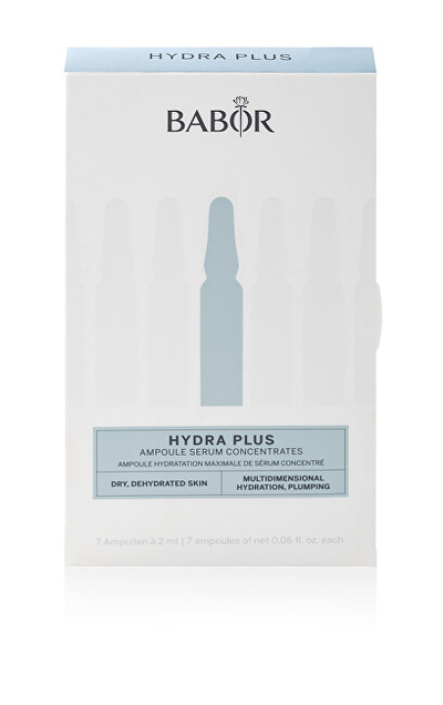 Ampula hidratuese për fytyrën Hydratin Hydra Plus, 7 x 2 ml