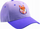 Капа за деца Djeco Little Hat Fox, со врв, портокалова