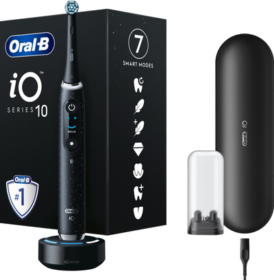 Furçë elektrike Oral-B iO Series 10 Luxe Edition, i zi Black Onyx