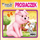 Libër për kalamojë “Little Stories from the Farmyard – Piglet”, faqe kartoni, me figura me ngjyra