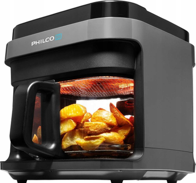 Фритеза со врел воздух Philco PHAF 2000, 5.5L, 1200W, црна