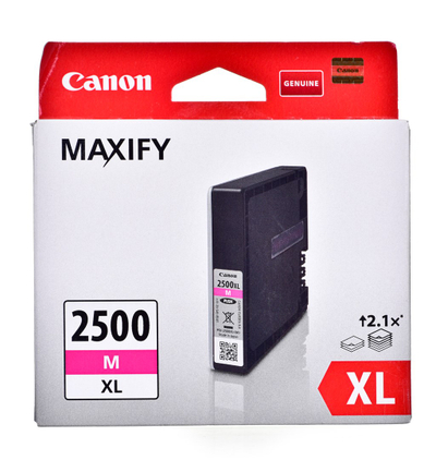 Fishek boje Canon PGI-2500XLM, magenta, kapacitet i madh