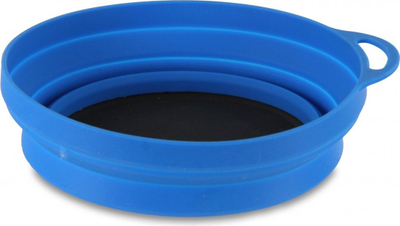 Tas palosës Lifeventure Flexi Bowl, silikon, për kamping, blu