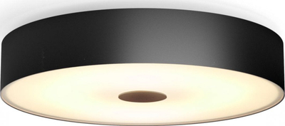 Llambë tavani LED Philips Hue Fair, 25W, Bluetooth, 44.4cm, e zezë