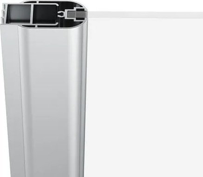 Eкран за када Ravak Chrome 7QRA0100Z1, 150x100cm, две делови, бел