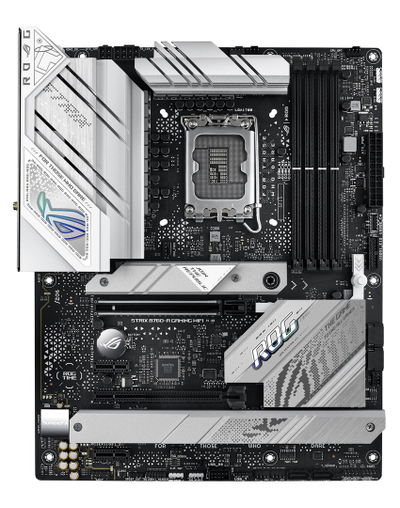 Pllakë amë Asus ROG STRIX B760-A GAMING WIFI, DDR5, WiFi 6E, e bardhë