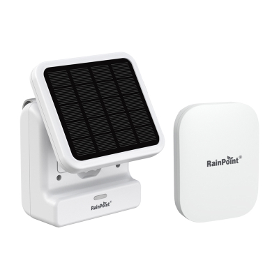 Set pompë uji diellore RainPoint Smart, me Wi-Fi gateway, kontroll me aplikacion, i bardhë