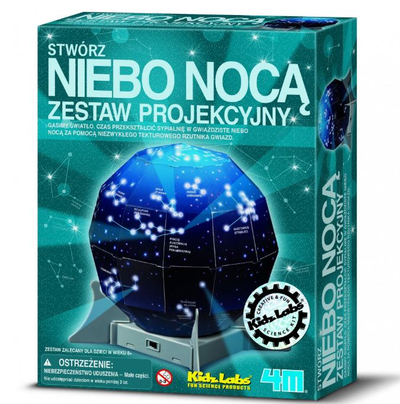 Сет проектор ѕвездно небо 4M Night Sky Projection, едукативен, за деца, многуцветен