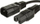 Kabllo rryme MicroConnect PE011400, C14 në C15, 2.5m, e zezë