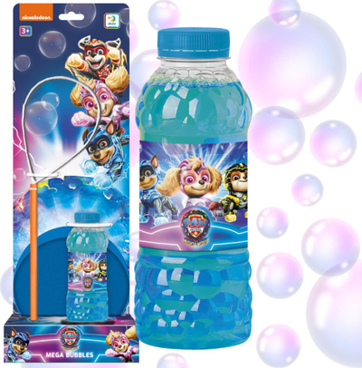 Set flluskash Dodo Mega Paw Patrol, për fëmijë 3+, lëng 450ml, blu