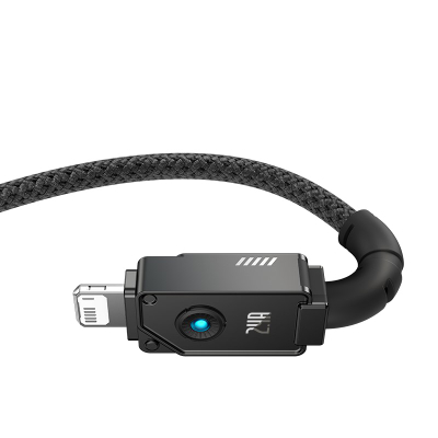 Kabllo USB Baseus Cafule USB A në Lightning, 1 m, 2.4A, e zezë
