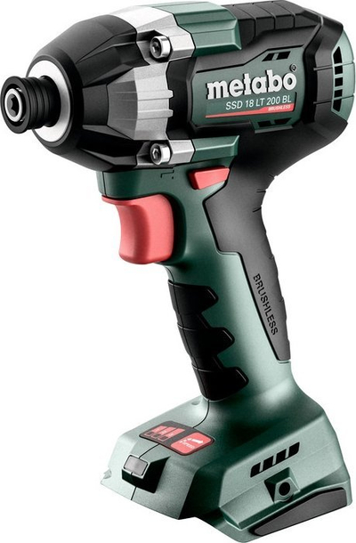 Set kaçavidash goditëse pa kabllo Metabo SBLTBL+SSDLT200BL, me bateri që rikarikohen, me karikues