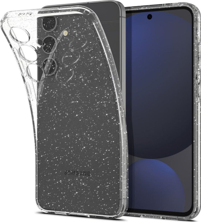 Mbulesë telefoni Spigen Liquid Crystal Glitter Crystal Quartz, për Samsung Galaxy S24 FE, transparente me shkëlqim