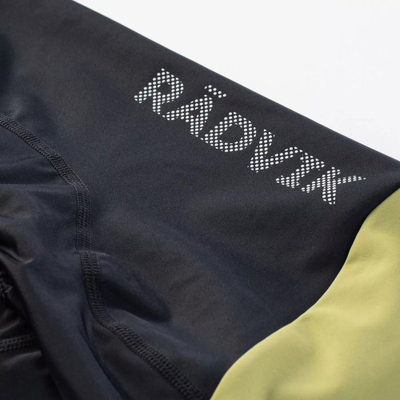 Shorts çiklizmi Radvik Toki GTS M, najlon elastik, elemente reflektuese, të zinj