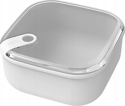 Enë ruajtëse Rotho ELA, 0.425L, plastike, e bardhë