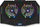 Ftohës laptopi AQIRYS Pluto, për 17", me RGB, i zi