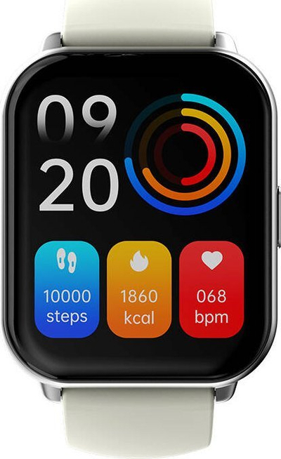Паметен часовник HiFuture FutureFit Zone 2, 1.96\", IP68, беж