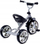 Triçikletë për fëmijë Caretero York Bike, 77 x 48 x 66 cm, e argjendtë