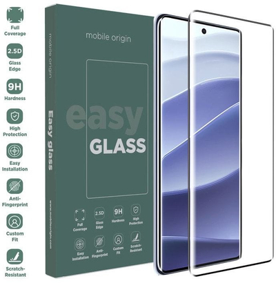 Xham mbrojtës Mobile Origin EasyGlass për Redmi Note 14 Pro 5G, 9H, transparënt