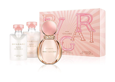 Set për trup Bvlgari Rose Goldea parfum 50 ml, xhel dushi 40 ml dhe losion trupi 40 ml
