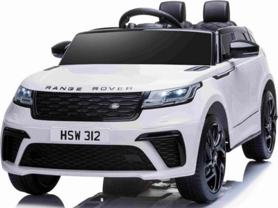 Makina elektrike për kalamaj Range Rover Velar, 12V, me telekomandë, e bardhë