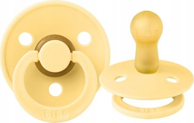 Biberon Bibs Colour, gome natyrale, 6+ mujsh, pale butter