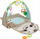 Dyshek për foshnje Fisher-Price(GNB52), 80x80x48, +0muaj