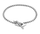 Byzylyk unisex Diesel DX1476040, i argjendtë