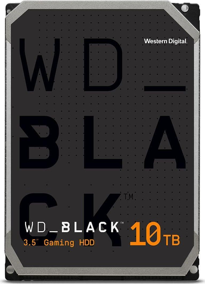HDD диск WD Black Gaming, 10TB, 3.5" SATA III