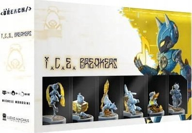 Ekspansion loje me letra Ludus Magnus The Breach ICE Breakers, miniatura dhe letra shtesë