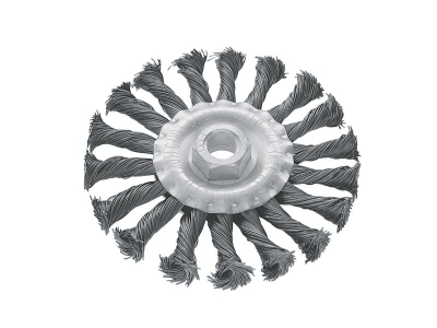 Furçë rrethore çeliku për grinder Modeco MN-69-114, 150mm, fijë M14