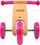 Балансирачки велосипед Milly Mally Jake Classic Candy, дрвен, 2 во 1, за деца