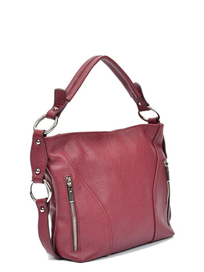 Çantë dore Carla Ferreri AW20CF1233, e kuqe/verë