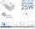 Karikues USB Akyga AK-CH-22, 25W, GaN, USB-C, i bardhë