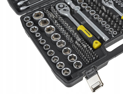 Set çelësash dhe kokash KELTIN K00099, 216 copa, 1/4" 3/8" 1/2"