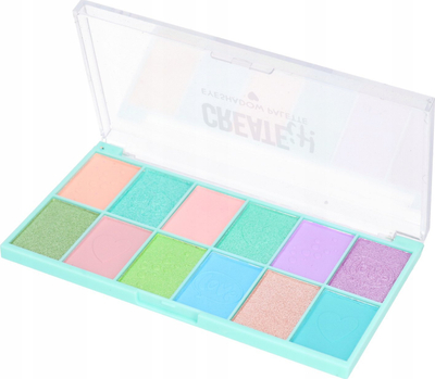 Paletë cilaresh Create It!, 12 ngjyra, për kalamaj, shumëngjyrëshe