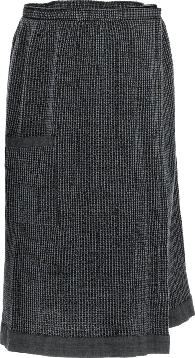 Kilt saune Rento Kenno, për meshkuj, 145 x 70 cm, gri e errët