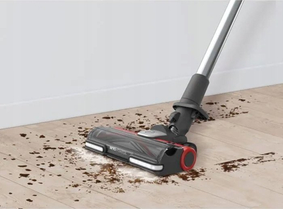 Fshesë me korrent vertikale Hoover HF910H 011, pa kabllo, 2 në 1, gri me t’kuqe