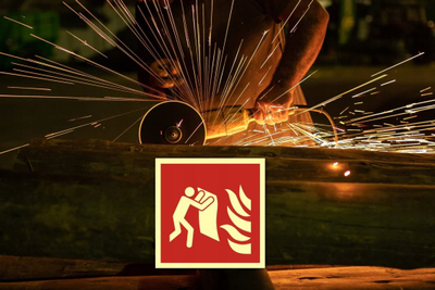 Противпожарно ќебе Procera Sign TDC BH BAF016C1PS, за ѕид, црвено