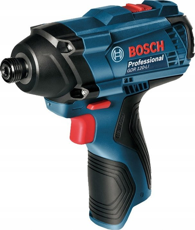 Çelës goditës me bateri Bosch GDR 120 LI, 12V, LED, blu