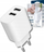 Adapter karikimi Gembird, 12W, 2.4A, 2x USB, i bardhë