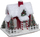 Dekoratë shtëpia e Babagjyshit Feeric Christmas, 25.5 cm, e kuqe