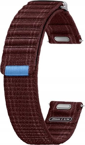 Rrip ore Samsung Fabric Band S/M për Galaxy Watch, material stof, ngjyrë wine