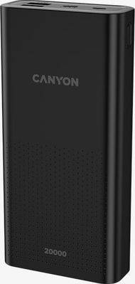 Power bank Canyon PB-2001, 20000mAh, 2x USB, i zi