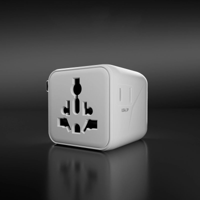 Adaptues udhëtimi SBS Teadaptuni, universal, 2500W 10A, i bardhë