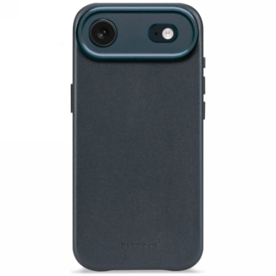 Këllëf lëkure Decoded për Apple iPhone Air, MagSafe, Navy Shadow blu